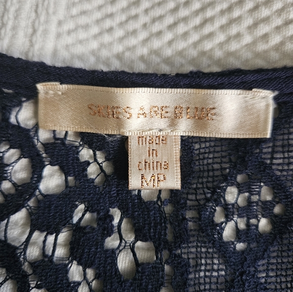 Women's Skies are Blue V Neck, Sheath dress - Picture 6 of 6